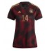 Cheap Germany Jamal Musiala #14 Away Football Shirt Women World Cup 2022 Short Sleeve